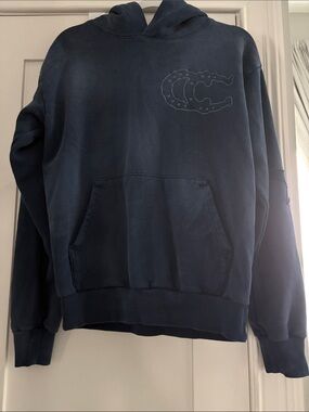 Cowboy Carter Tour Navy Blue Hooded Sweatshirt